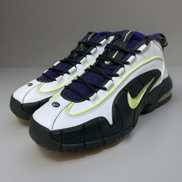 Nike Air Max Penny 1 Men\'s Sz 9 Penny Story White Lemon Twist Purple FZ4043-100